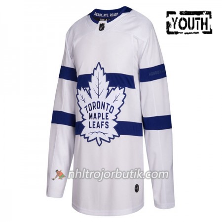 Barn Ishockey Toronto Maple Leafs Tröja Blank Adidas Pro Stadium Series Authentic